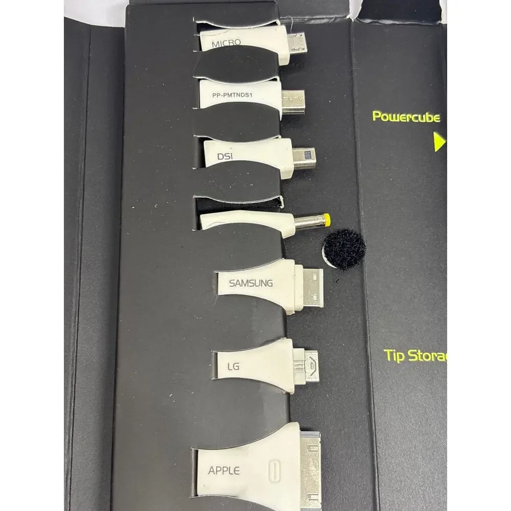 Powermat Powercube Universal Wireless Receiver Kit 7 Tips Sony PSP DS Apple